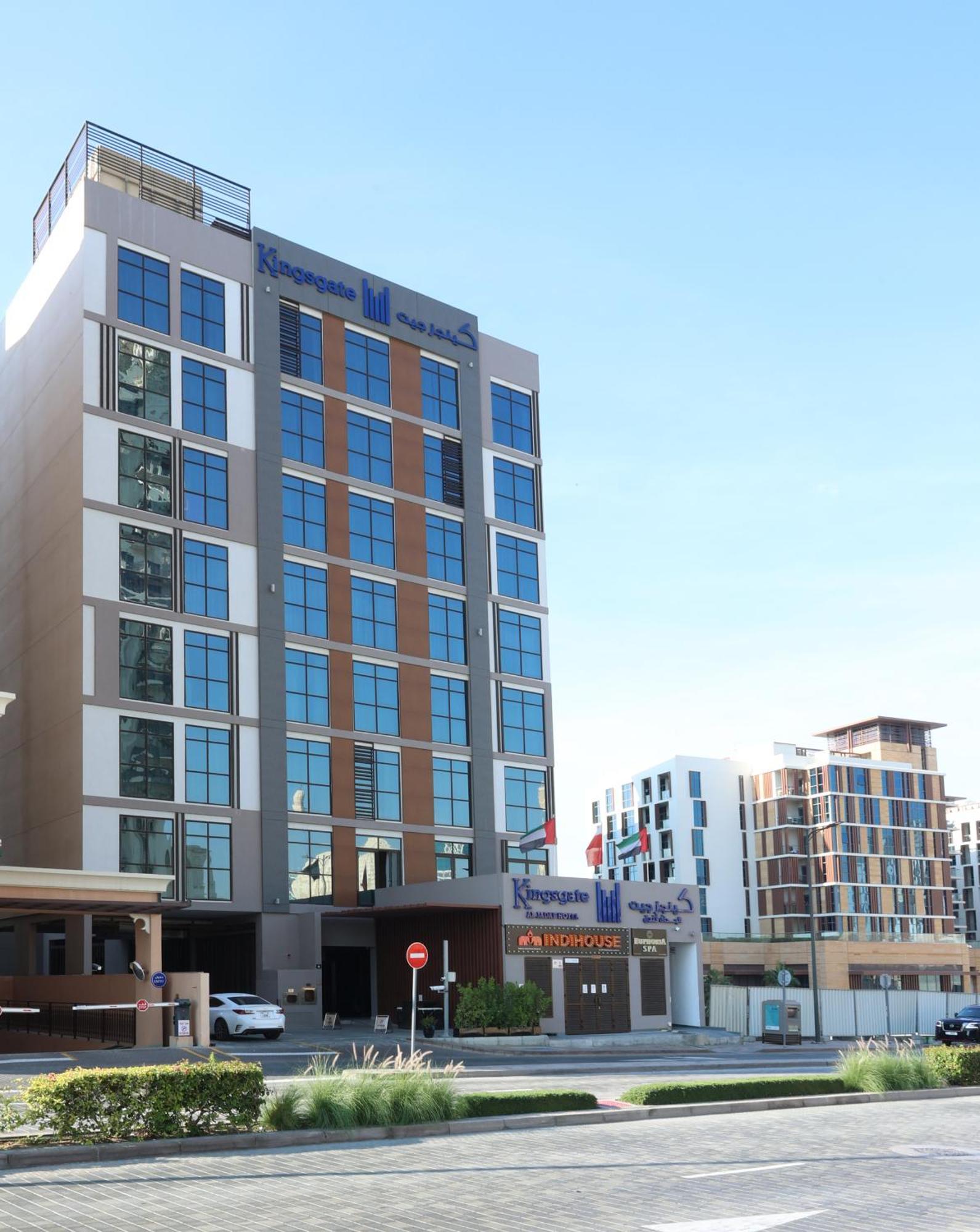 Kingsgate Al Jaddaf Hotel By Millennium Dubái Exterior foto